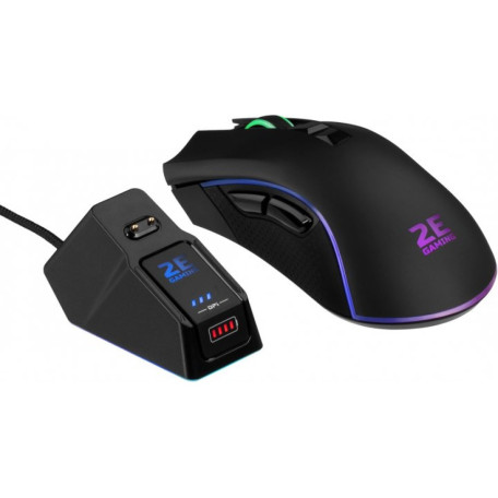 Мышь игровая, беспроводная 2E GAMING Mouse MG340 WL, RGB USB Black