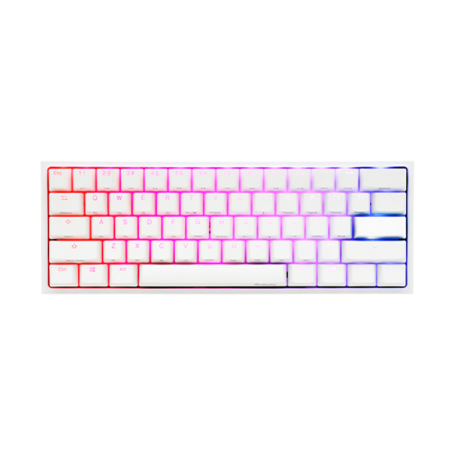 Игровая клавиатура Ducky One 2 Mini | MX Cherry Red | Black-White
