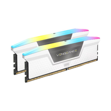 Оперативная память Corsair Vengance RGB DDR5 32GB 6000MHz White (16x2)