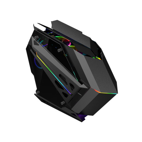 O‘yin kompyuter korpusi PROGAMING Neon Black