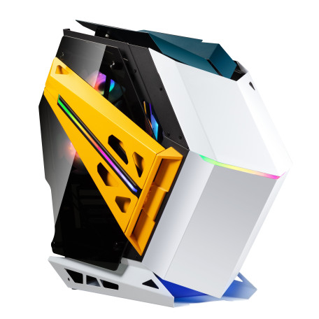 O‘yin kompyuter korpusi PROGAMING Neon White