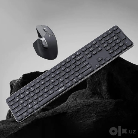 Беспроводная клавиатура и мышь Rapoo 9560M Black