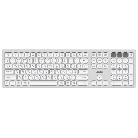 Simsiz klaviatura 2E KS260 WL BT White