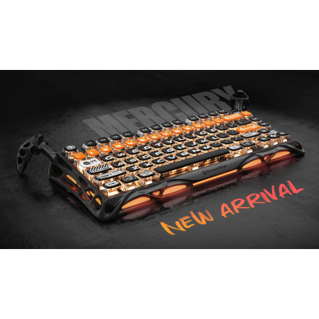 Игровая клавиатура GravaStar Mercury  K1 Pro 80keys GSK1PRO_BO_BLK