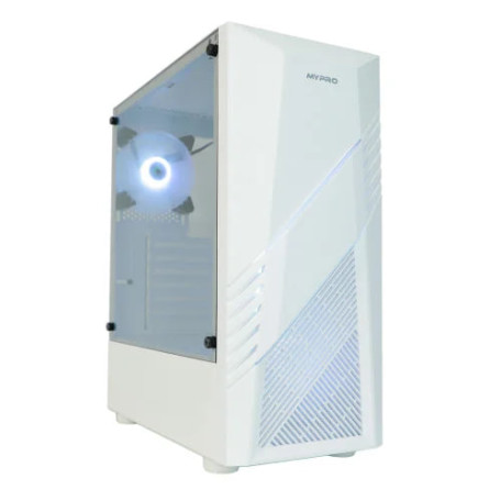 Игровой компьютерный корпус Mypro MG14 TG White