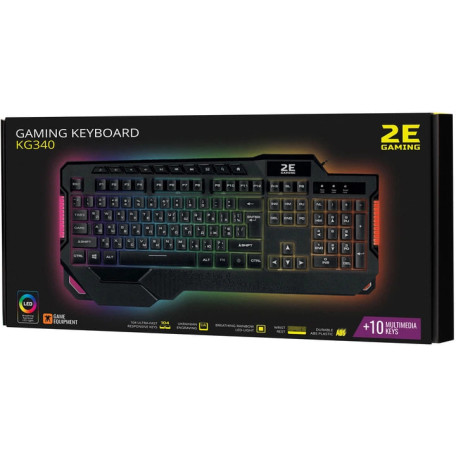 Игровая клавиатура 2E KG340 USB
