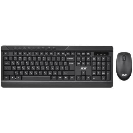 Беспроводная клавиатура и мышь 2E MK410 Combo WL Black