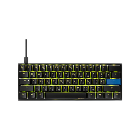 Игровая клавиатура Ducky Mecha Mini | MX Cherry Red | Black