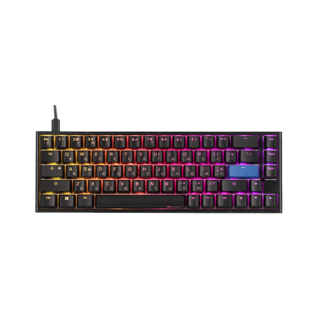 Игровая клавиатура Ducky One 2 SF | Cherry Silent Red | Black-White