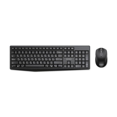 Беспроводная клавиатура и мышь Mypro Wireless C22 Black