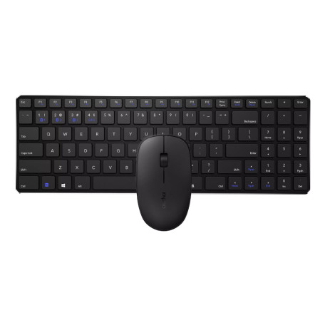 Беспроводная клавиатура и мышь Rapoo 9320M Black