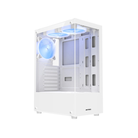 Игровой компьютерный корпус Mypro Gaming Aura White